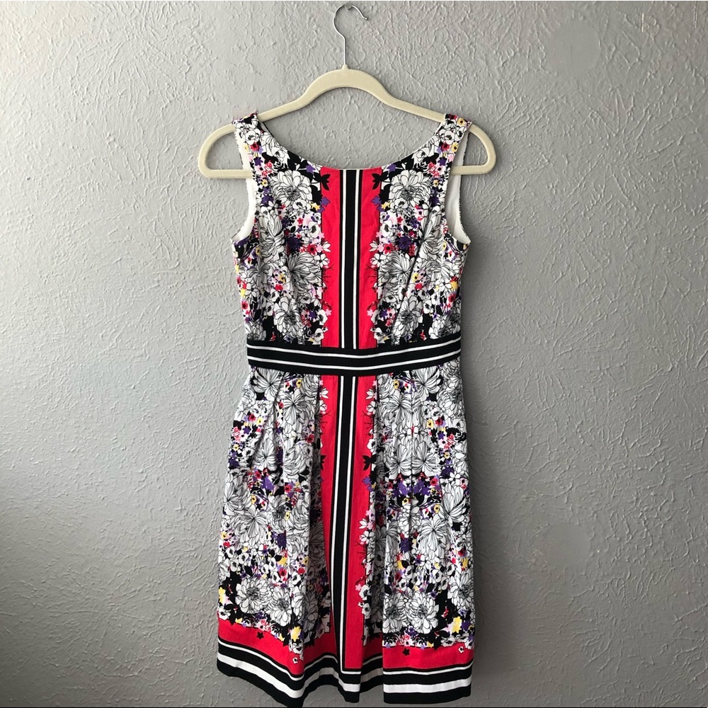 New York & Company Pink Floral Dress - Size 4